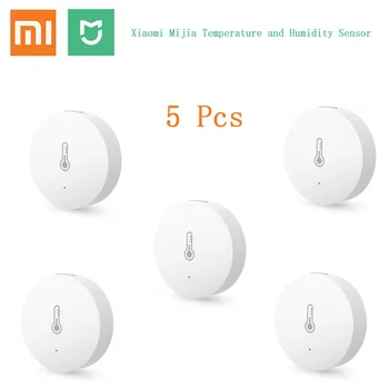 

Xiaomi Mijia Smart Temperature and Humidity Sensor Bundle Sale Baby Home Office Work With Gateway Android IOS MIhome APP Sensor
