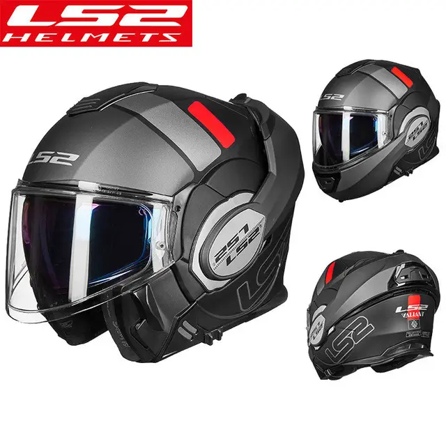 Original LS2 FF399 Valiant Modular Motorcycle Helmet Flip Up Racing  Capacete ls2 casco moto With Dual Lens casque ECE|Helmets| - AliExpress