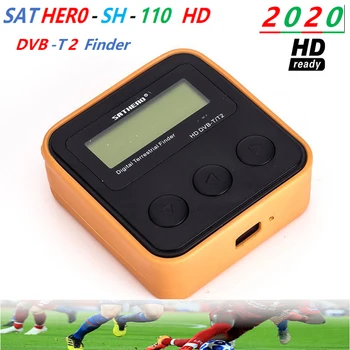 

SH-110HD DVB-T DVB-T2 TV signal tester Pocket Terrestrial Signal Digital dvb T2 Finder meter LCD Screen dvbt2 sat finder