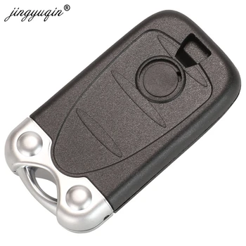 Keyforkess Sostituzione Chiave Shell per Alfa Romeo 159 156 Giulietta Brera Spider GT Smart Remote Key Card 3 Button Uncut lama - Jingyuqin Sostituzione Chiave Shell per Alfa Romeo 159 156 Giulietta Brera Spider GT Smart Remote