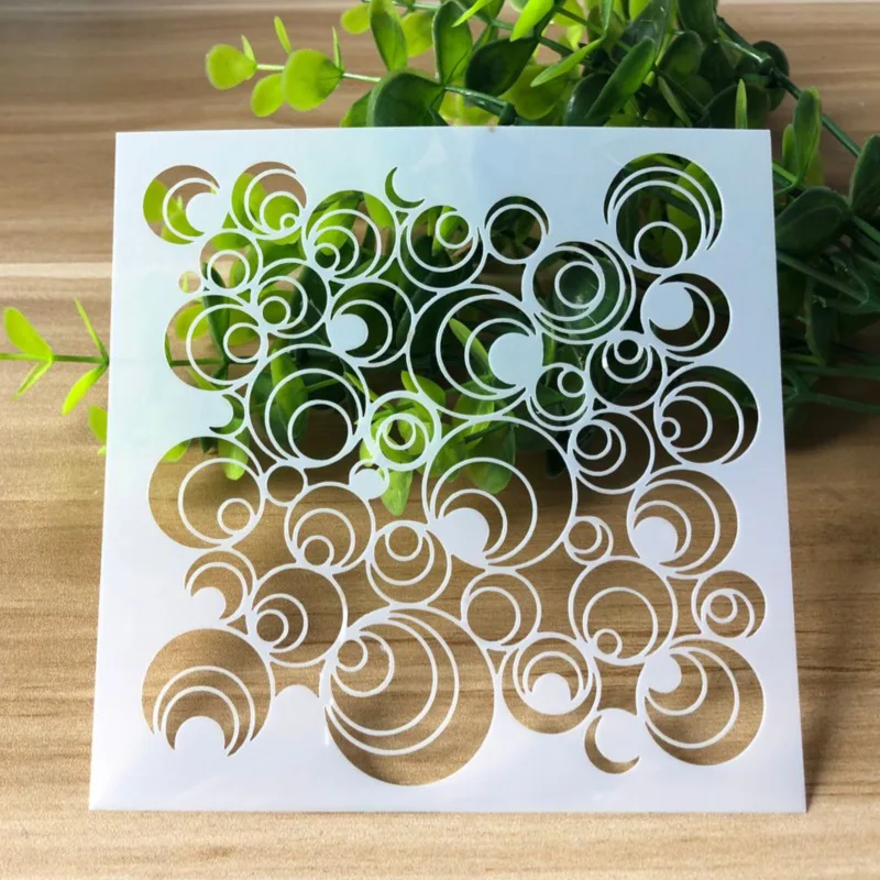 

13* 13cm flower DIY Stencils Painting Scrapbook Coloring Embossing Album Decorative Paper Card Template