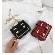 Новинка, стильная модная маленькая сумка через плечо из искусственной кожи для девочек, сумка через плечо,, 4 цвета