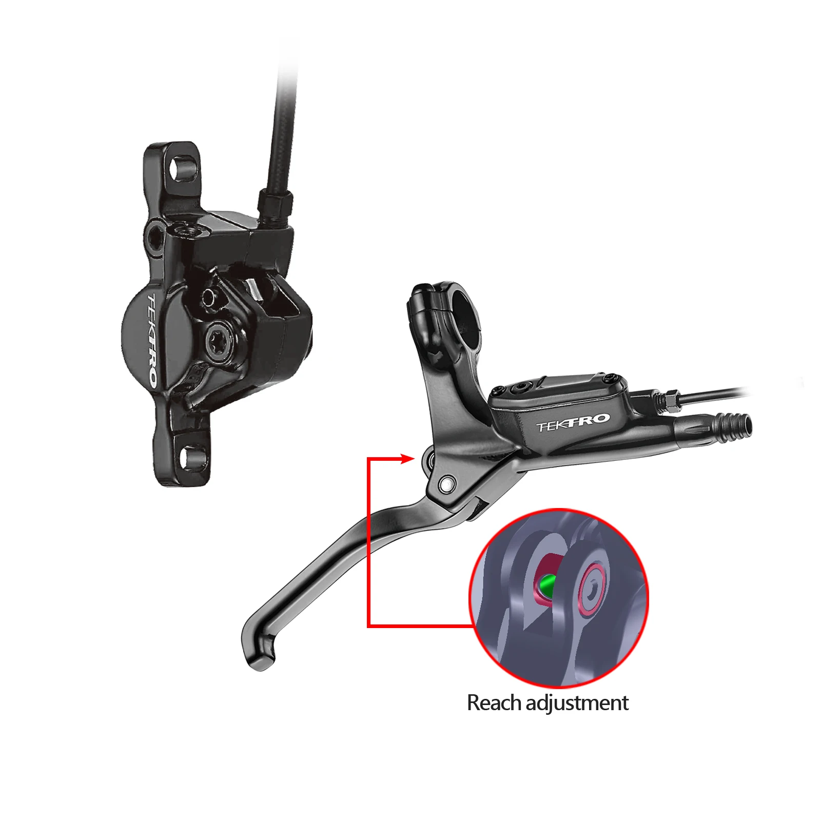 Tektro Hydraulic Brakes Hd-e350 E-bike 