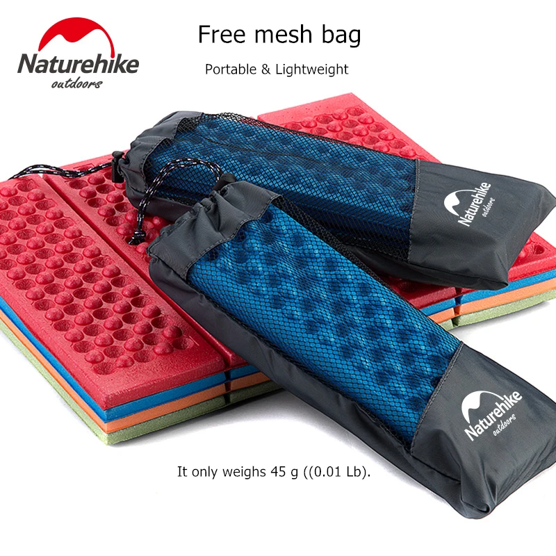 Naturehike Outdoor Folding Ultralight Waterproof Foam Camping Mat Matress Picnic Mat Sitting Beach Mat Tourist Mat Hiking Pad
