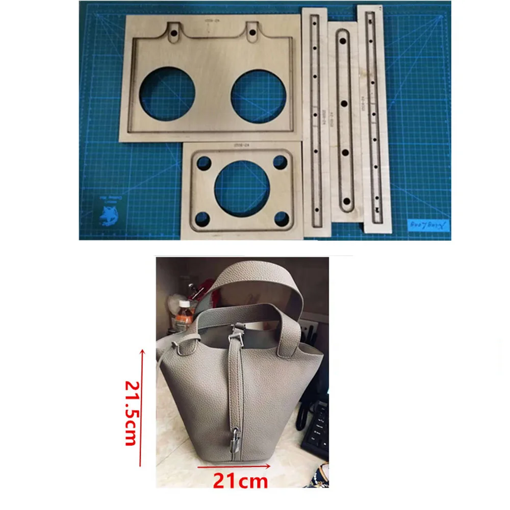 

Домашняя легкая римская сумка, кожаный резак, тоут, поделки «сделай сам», деревянный шаблон для высечки, Штамповочный Инструмент для обычной высечки