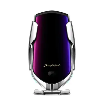 

Magic Clip R1 R2 Car Wireless Charger Infrared Automatic Sensing Positioning Mobile Phone Gravity Bracket Wireless Charging