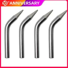 5Pcs/lot Lead-free Soldering Iron Tip 40W 60W 80W 100W for Soldering Gun Replacement Gun Head Welding Tools Accessory