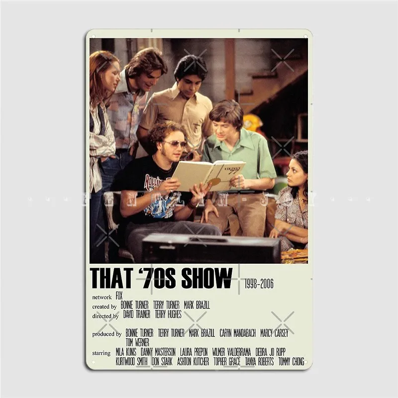 

That 70s Show Alternative Poster Art Tv Show Metal Plaque Poster Decoration Kitchen Plaques Cinema Kitchen Tin sign Poster