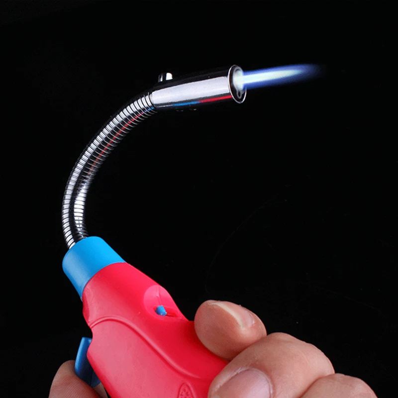 

Multipurpose Hose Jet Torch Lighter 19cm Turbo Gas Stove Ignition Cigar Pipe Cigarette Windproof Lighter For Kitchen BBQ Welding