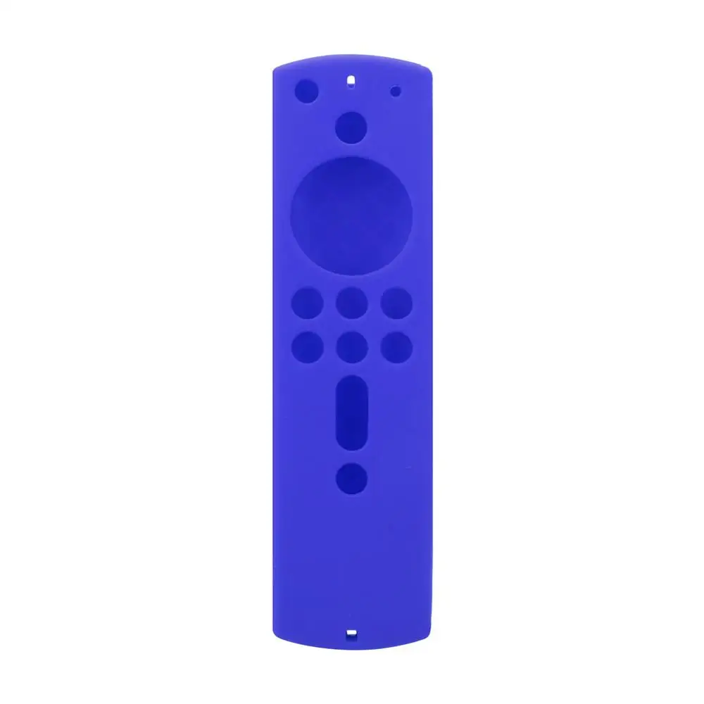BU Для Amazon Fire tv Stick 4K tv Stick дистанционный силиконовый чехол Защитный чехол для кожи 5,6 дюйма Чехол для пульта дистанционного управления s#927 - Цвет: BU