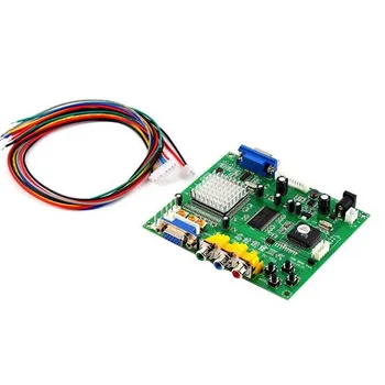 

Professional CGA EGA RGB to VGA HD Video Converter Board VGA Output Game Board for PS2 for XBOX Universal for 15K 24K 31K