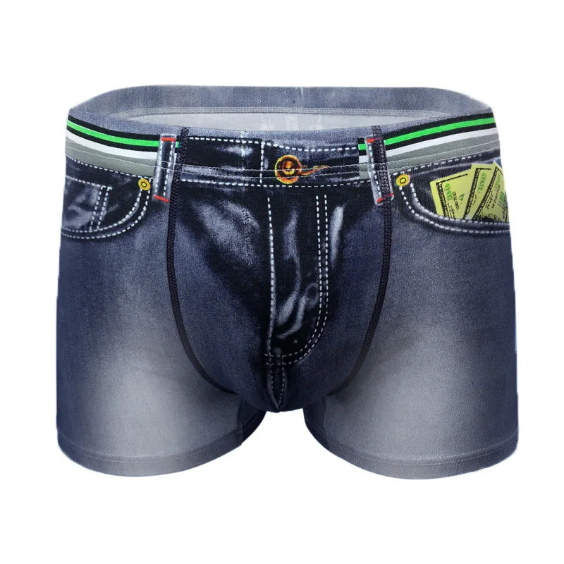 jean short underwear