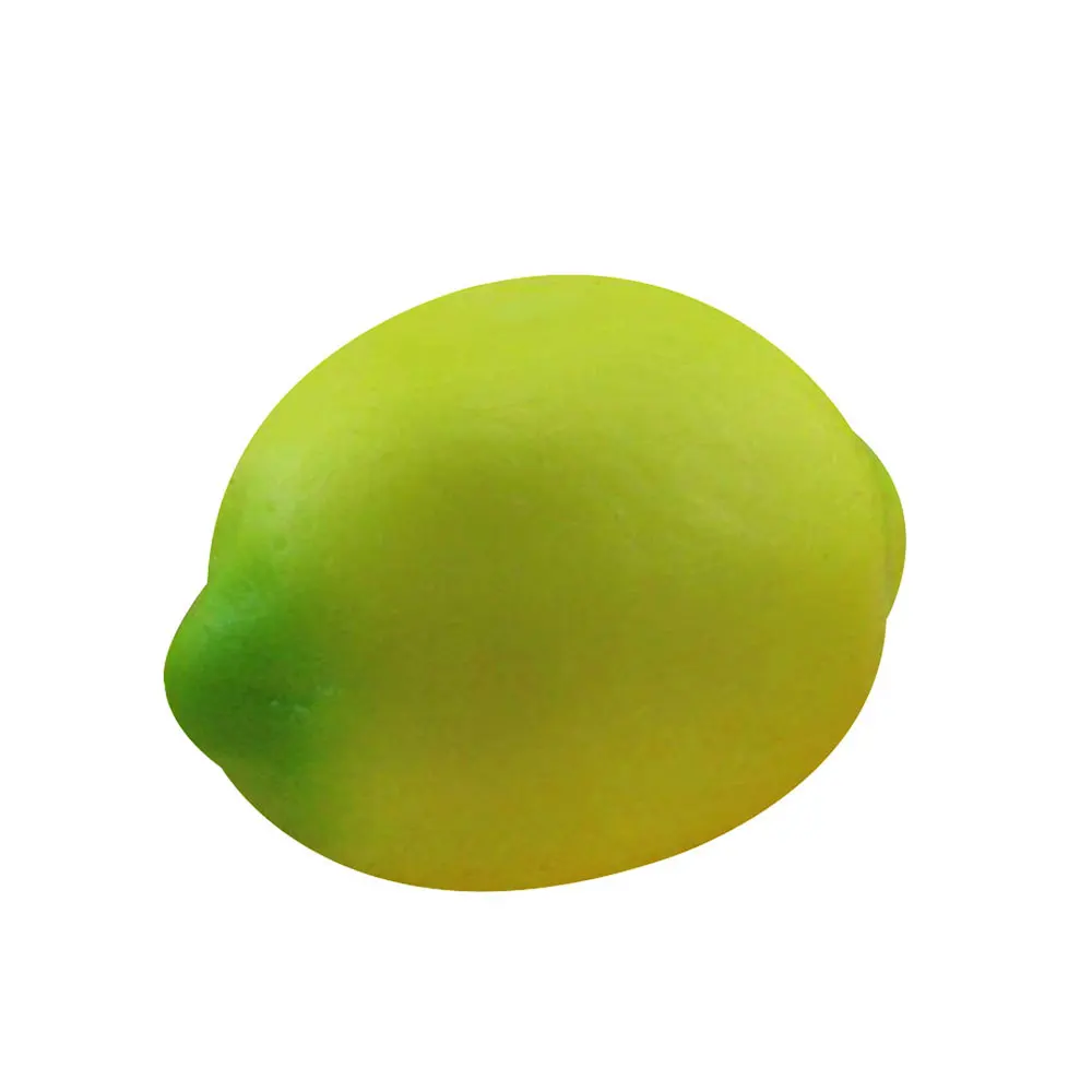 Lemon Свеча в форме фрукта, день рождения, Декор для дома, украшение, романтическое украшение - Цвет: Lemon