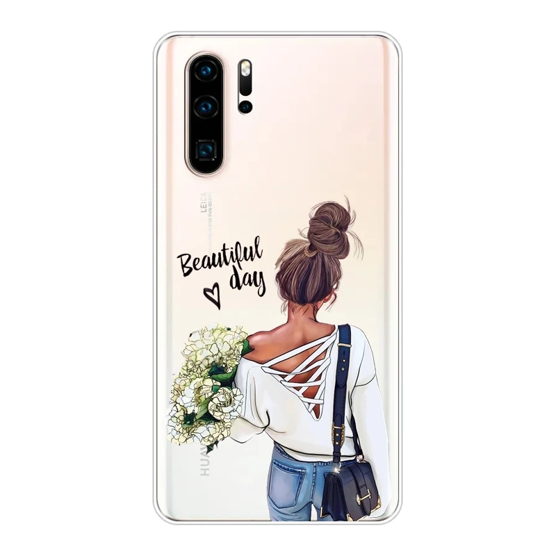 No.1 Задняя крышка для huawei P30 Lite Pro P20 Lite силиконовый чехол для телефона huawei P Smart Plus P Smart Z - Цвет: No.1
