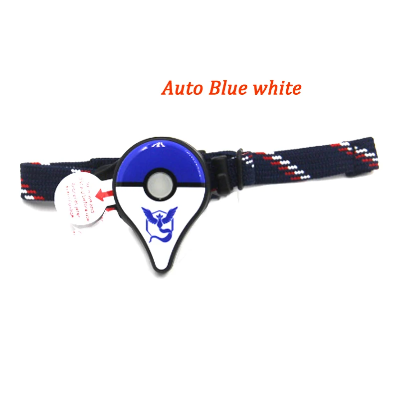 Auto blue white Автоматический захват для Pokemon Go Plus, Bluetooth браслет, браслет, часы, аксессуары для игр, для shand, для Pokemon GO Plus, умный Браслет - Цвет: Auto blue white