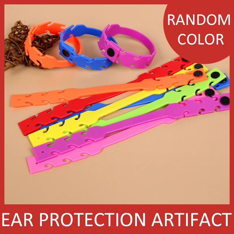 5pc Universal Save Ear Guard Mask Holder Color Cute Face Masks Extension Silicone Kids Ear Mask Adapter Ganchos Para Mascarillas afbeelding