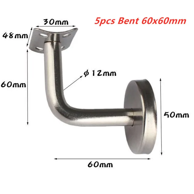 5pcs Bent 60x60mm