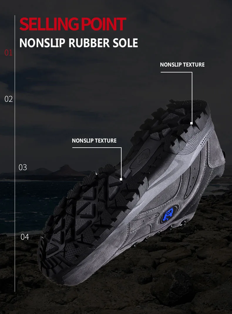 Высокого качества, для походов обувь для мужчин уличные замшевые кожаные кроссовки водонепроницаемые Нескользящие горные прогулочные, скальные кроссовки унисекс