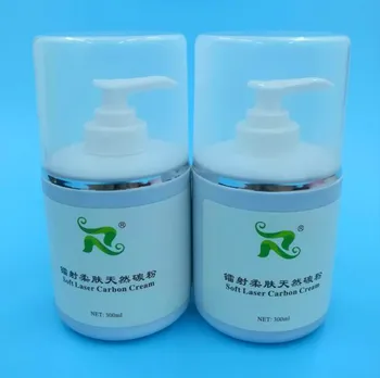 

250ML Soft Laser Black Doll Laser Carbon Cream Gel Powder Q Switched Nd Yag Laser Natural Toner Dhl Free Shipping