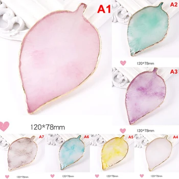 

1 Pcs Resin Stone Color Palette False Nail Tips Drawing Nail Color Palette For Nail Color Mixing Display Manicure Polish Gel Too