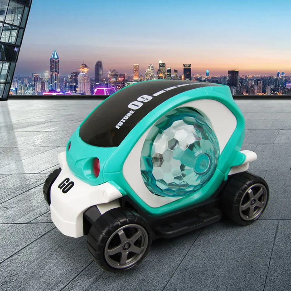 Kids 3D Electric Car Toy Supercar Style with Universal Wheel Light Music Early Educational Boys Girls Birthday Gift | Игрушки и хобби