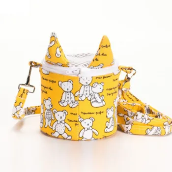 

Carrier Bags Pet Travel Outing Backpack Hamster Takeaway Bags Canvas Hamster Outdoor Bag