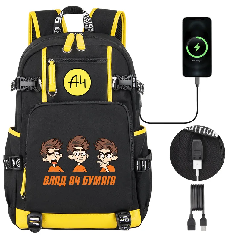 alta-qualidade-2022-novo-а4-мерч-рюкзак-menino-menina-mochila-usb-ВЛАД-А4-КОБЯКОВ-criancas-bookbag-menino-menina-moda-viajar-mochila