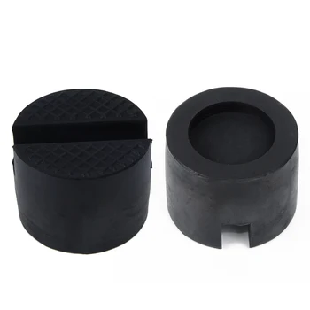 

Adapter Lift Holder Protector Support Slotted Rubber Jack Pad Frame Rail Floor Side Pinch Guard Tool Black Useful