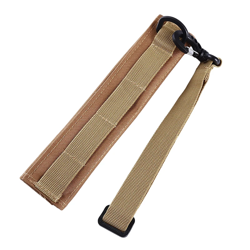 Khaki Наружная модульная Крышка для гарнитуры, головная повязка Molle для обычных тактических наушников, микрофон для охоты и стрельбы, чехол для наушников - Цвет: Khaki