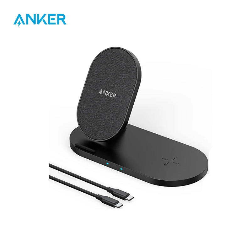 Anker Wireless Charging Station, Powerwave Sense 2in1 Station With 5