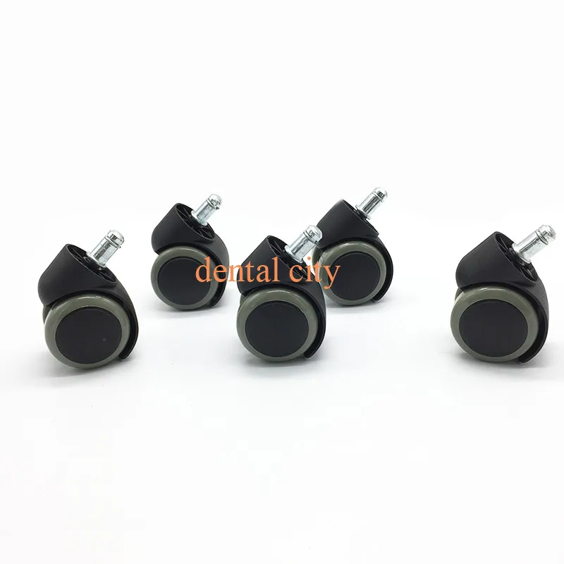 

5pcs Dentist Chair Rubber Replacement for Swivel Wheel Office Chair Caster