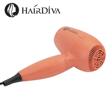 

Mini Dual VoltageTravel Folding Handle Compact Hair Dryer HairDiva Corel Red Blow Dryer