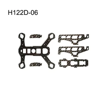 

1Set Carbon Fiber Machine Body Plate Aerial Model Accessories For Hubsan H122D-06 FPV Racing RC Drone Quadcopter Toys Parts