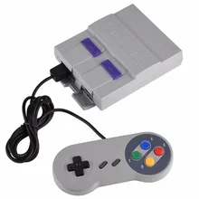 Consola de juegos con doble mando para SNES, videoconsola con 94 /620 Mini juegos integrados para Nintendo Super de 16 bits