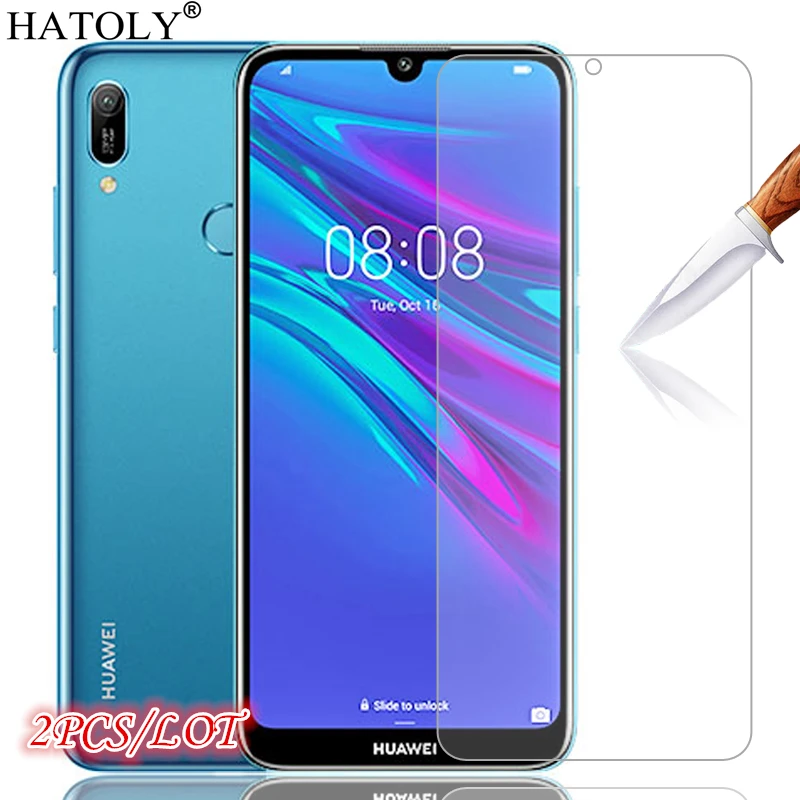 2 uds. Para Huawei Y6 2019 Glass Y7 Y9 2019 vidrio templado para Huawei Y6  2019 Protector de pantalla de teléfono de vidrio para Huawei Y9 Prime 2019|Protectores  de pantalla de teléfono| - AliExpress