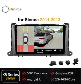 

Ownice 9inch Headunit Car PC 6Core Android 7.1 DVD GPS Navigation forTOYOTA Sienna 3 2011 2012 2013 2014 DSP 4G LTE SPDIF
