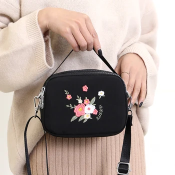 

2019 New Embroidery Design Bolsas Femininas Casual Women Bag Brand Ladies Handbag Big Sale Shoulder Bags Waterproof Female Tote