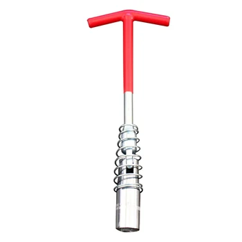 

Universal Car 16mm/0.6" 21mm For Spark Plug Removal Tool Spanner Socket Wrench T-Handle T-Bar 224mm/8.8" T Grip Handle