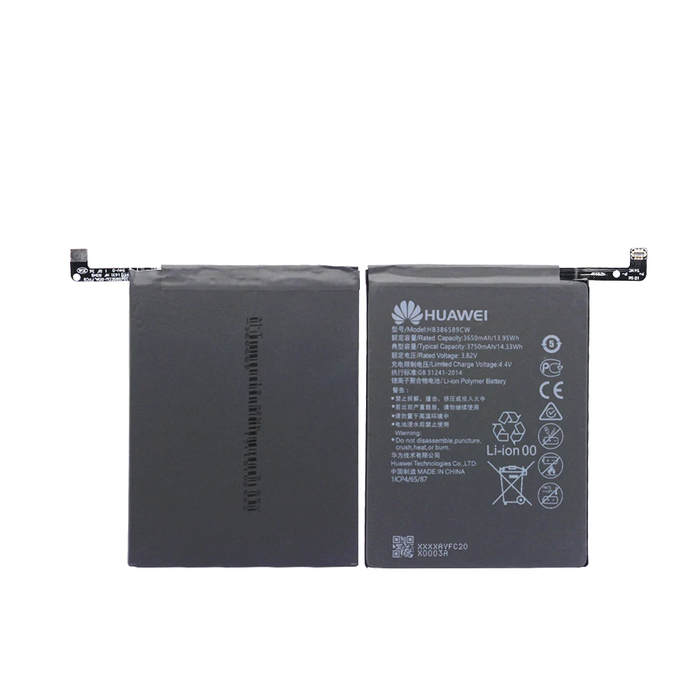 Аккумулятор для huawei HB386589CW, 3650 мА/ч, для huawei P10 plus, VKY-L09, VKY-L29, VKY-AL00, Сменный аккумулятор для телефона с инструментами