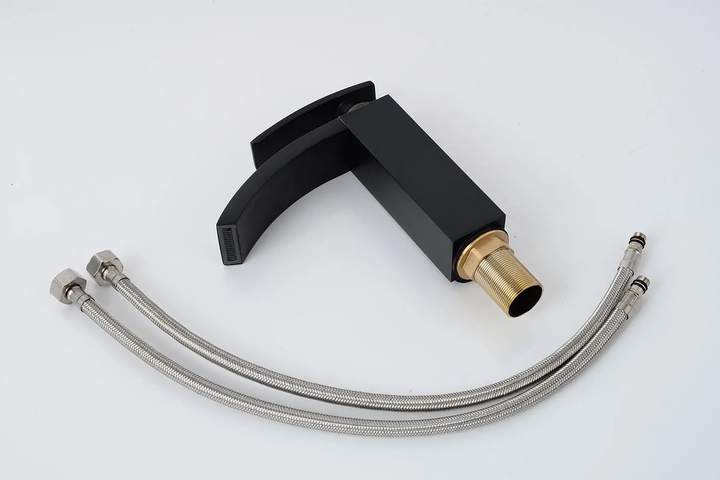 Black Ancient Face Pot Faucet Bathroom Cold and Hot Water Faucet Copper Leather Faucet Faucet Faucet