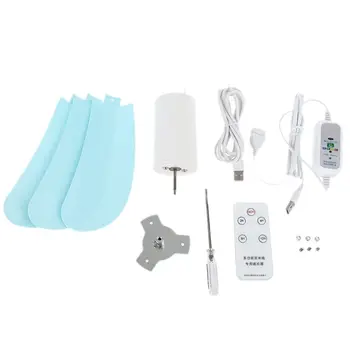 

Universal 5V USB Powered Remote Control Timing Ceiling Fan Air Cooler Hanging Fan for Dormitory Bed Camping Outdoor Tent Picnic