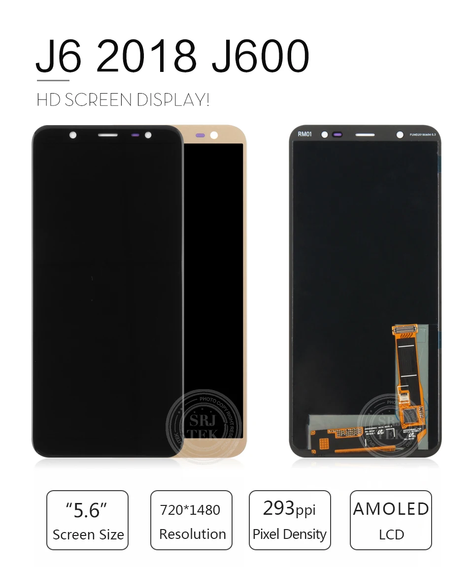 Для samsung Galaxy J6 дисплей сенсорный для J6 J600F экран J600G/DS дигитайзер панель сборка замена рамка J6+ J600 ЖК