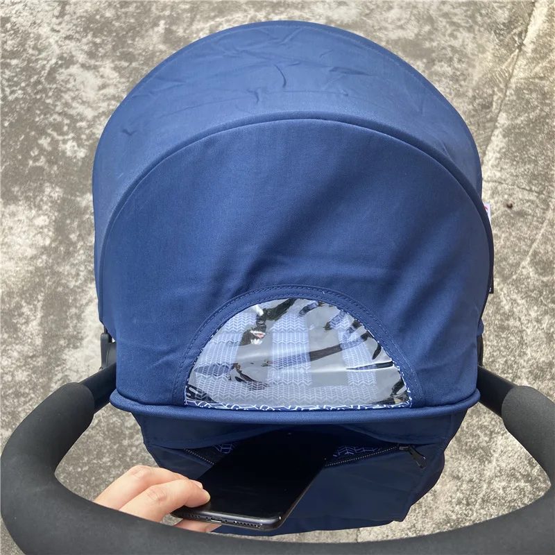 Stroller Accessories Hood &Cushion Set For Babyzen Yoyo 6+ Sunshade Cover Seat Mattress Pack High-End Canopy Original Fabric Baby Strollers cheap