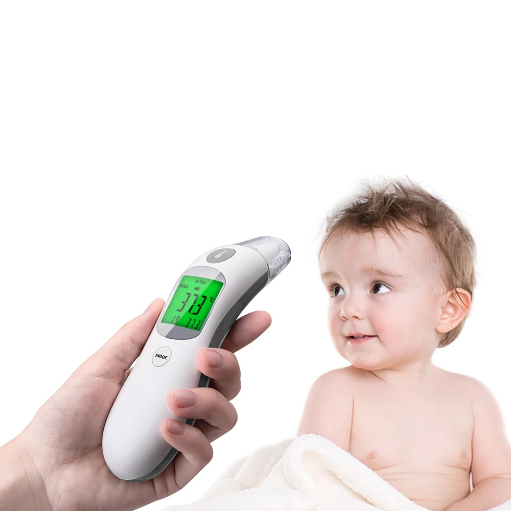 Multifunction Baby / Adult Digital Termomete Infrared Forehead Body Thermometer Non-contact Temperature Measurement Dev