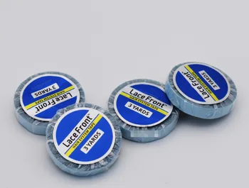 

1pcs 0.8Cm*3Yards Tape Adhesive Glue Double Side Tape Waterproof For Lace Wig Feature Human h air Extension Tool