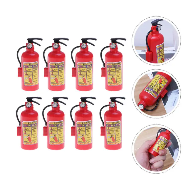 8 Pcs Fire Extinguisher Portable Squirter Water Spraying Summer Outdoor