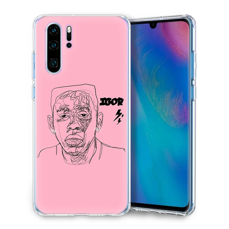 Силиконовый чехол для Huawei P30 P40 Pro + P20 Lite P10 P Smart Plus мягкий Тайлер творческий гольф