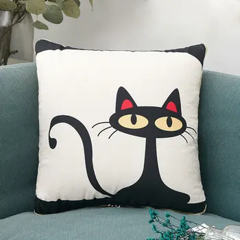 

Sofa Cushion Cartoon Air Conditioning Quilt Home Sleeping Napping Square Portable 2 In 1 Travel Throw Pillow Car Blanket Folding