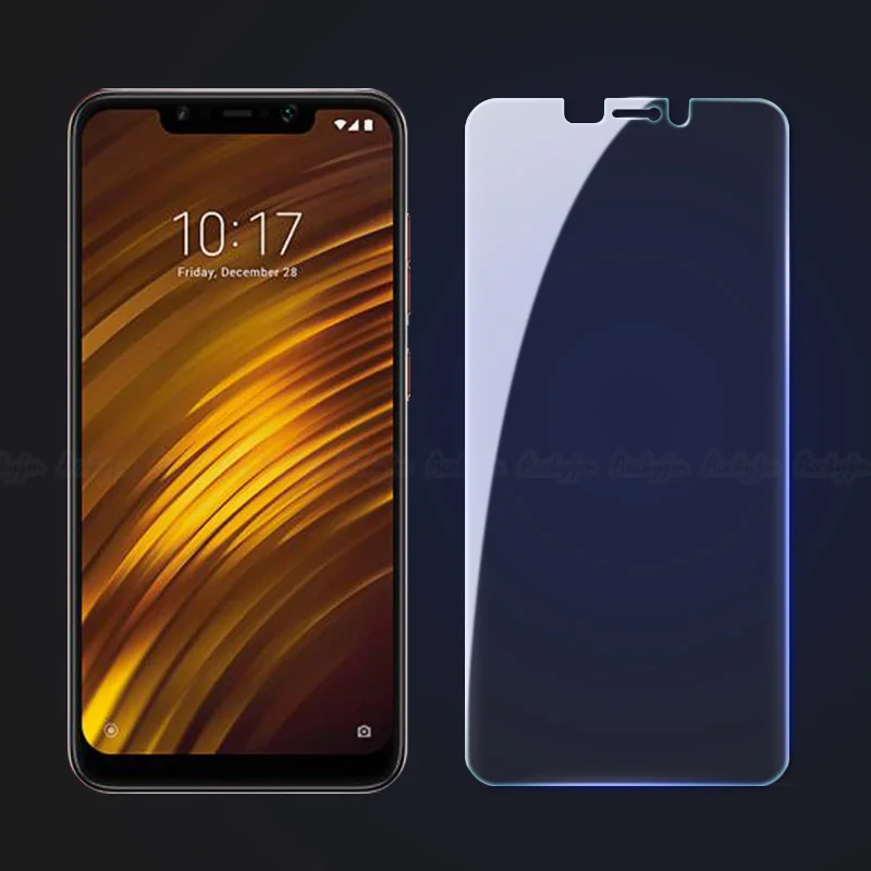 OriWood для Xiaomi Pocophone F1 полное покрытие анти-синий 9H закаленное стекло фиолетовый