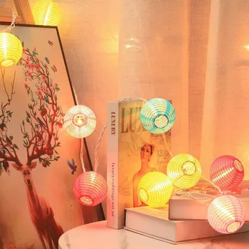 

INS led Battery Box Lanterns 10 LED Lanterns Outdoor Christmas Day